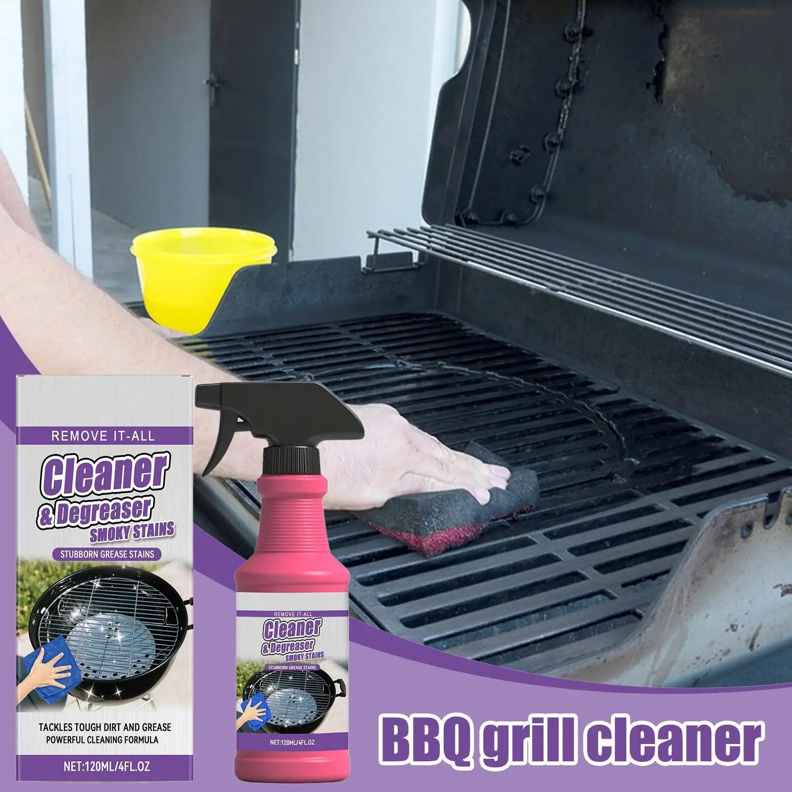 SizzleCleanse™ — Effortless Grease-Busting Power for a Sparkling, Stress-Free Kitchen
