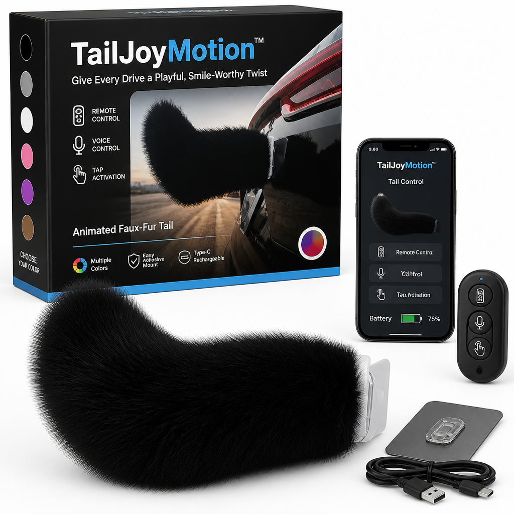 TailJoyMotion™ — Give Every Drive a Playful, Smile-Worthy Twist