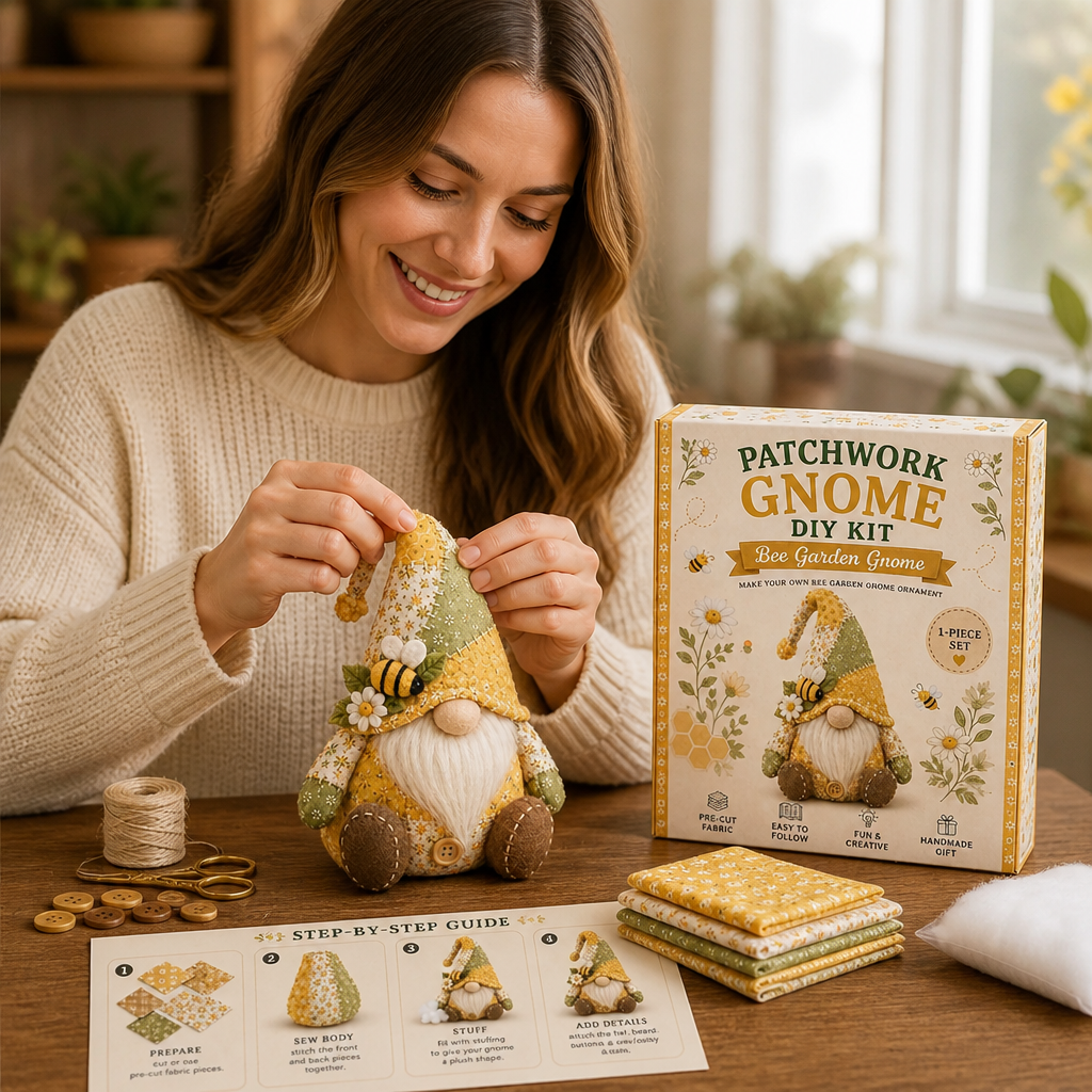WhimsiNest™ Gnome Kit — Create Cozy Joy and Heartfelt Memories in Minutes