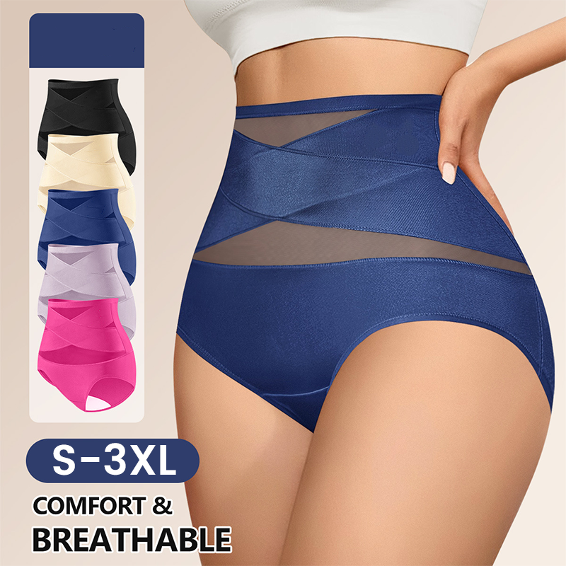 Silhoxi™ Plus-Size High-Waist Tummy Sculpting Panties — Instantly Smooth Your Waist and Own Your Confidence All Day