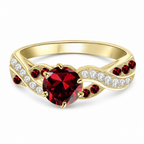 MiraLuxe™ Birthstone Ring — Wear Their Love as Your Daily Source of Comfort and Strength