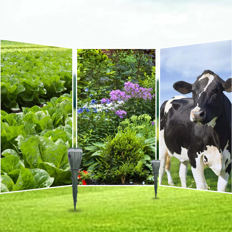 LumiGuard™ — Silent Solar Power That Keeps Your Garden Perfect and Pest-Free