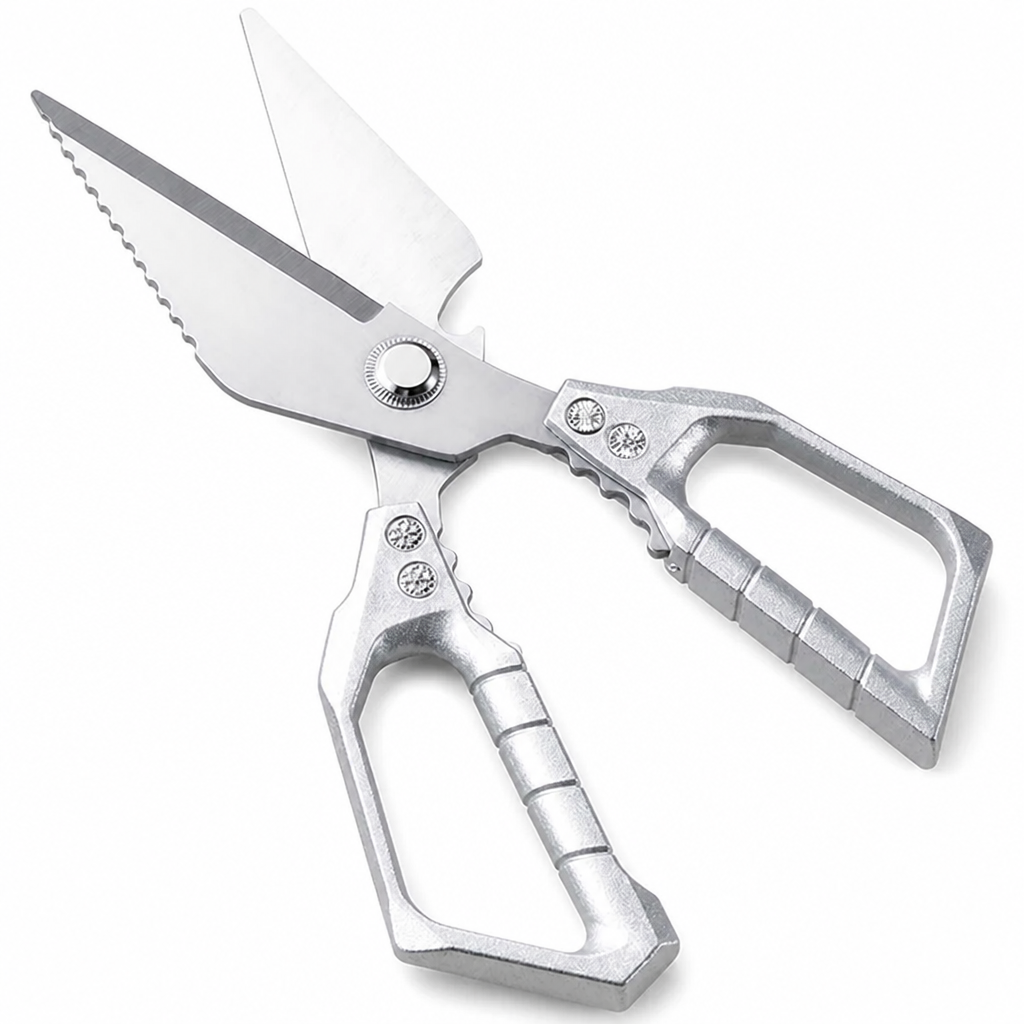 SharperEdge™ Precision Shears — Effortless Power and Comfort to Conquer Every Kitchen Task