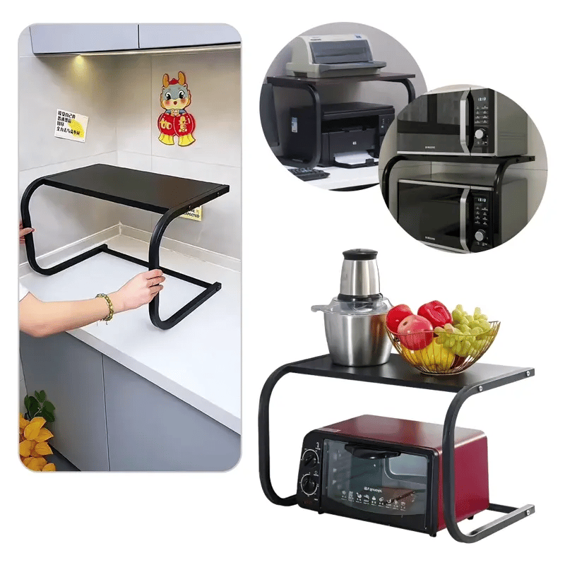 VivaLift™ 2-Tier Rack — Instantly Double Your Counter Space and Tame Kitchen Chaos