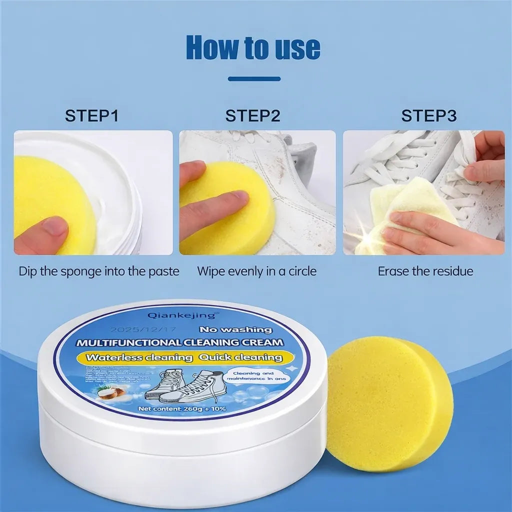 BrightStride™ Deep Clean Cream — Instantly Reveal Shoes That Turn Heads Everywhere You Go