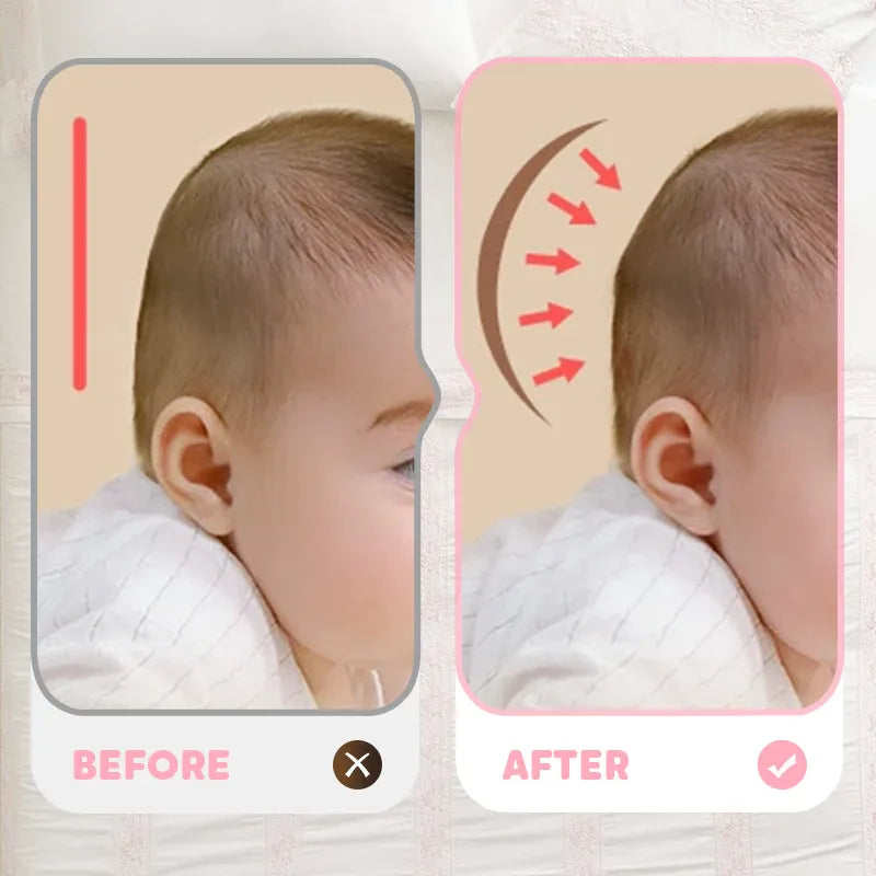 SoftNest™ BreathFlow Pillow — Gentle Support That Nurtures Your Baby’s Natural Growth and Calm