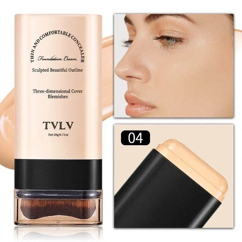 RadiantEase™ Dual-Action Foundation Stick — Flawless, Hydrated Skin That Boosts Your Confidence All Day