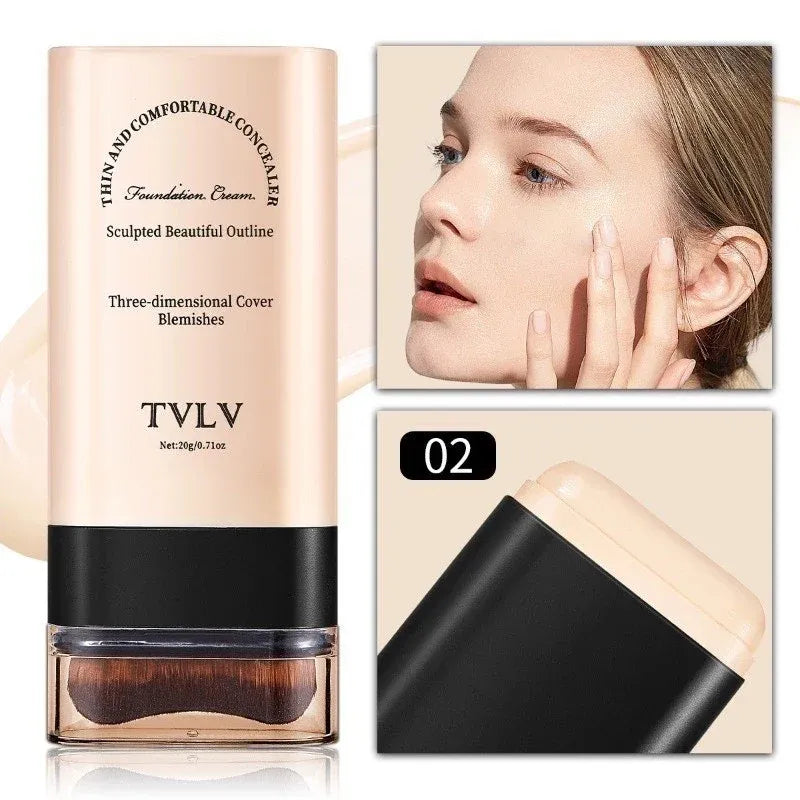 RadiantEase™ Dual-Action Foundation Stick — Flawless, Hydrated Skin That Boosts Your Confidence All Day