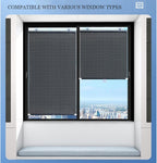 SunAura™ Solar Roller Blinds — Instantly Cool Your Space and Lock Out the World
