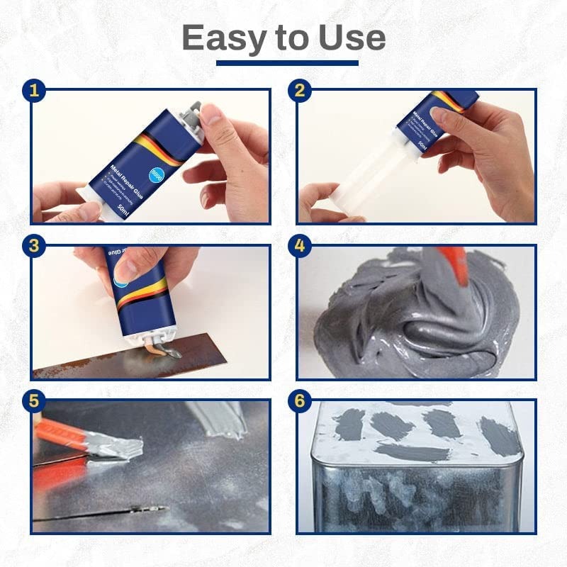 BondForge™ Metal Adhesive — Repair Metal Instantly with Unbreakable, Lifelong Strength