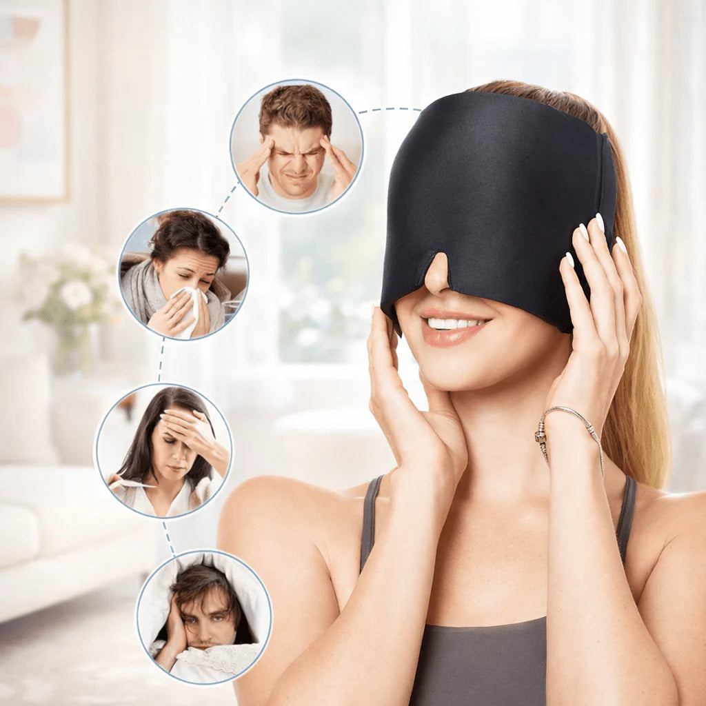 CalmBreeze™ Migraine Relief Cap — Escape Crushing Pain and Find Instant Calm