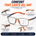 LumiFlex™ Multifocal Glasses — Effortless Focus for Crystal-Clear Vision All Day Long