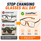 LumiFlex™ Multifocal Glasses — Effortless Focus for Crystal-Clear Vision All Day Long