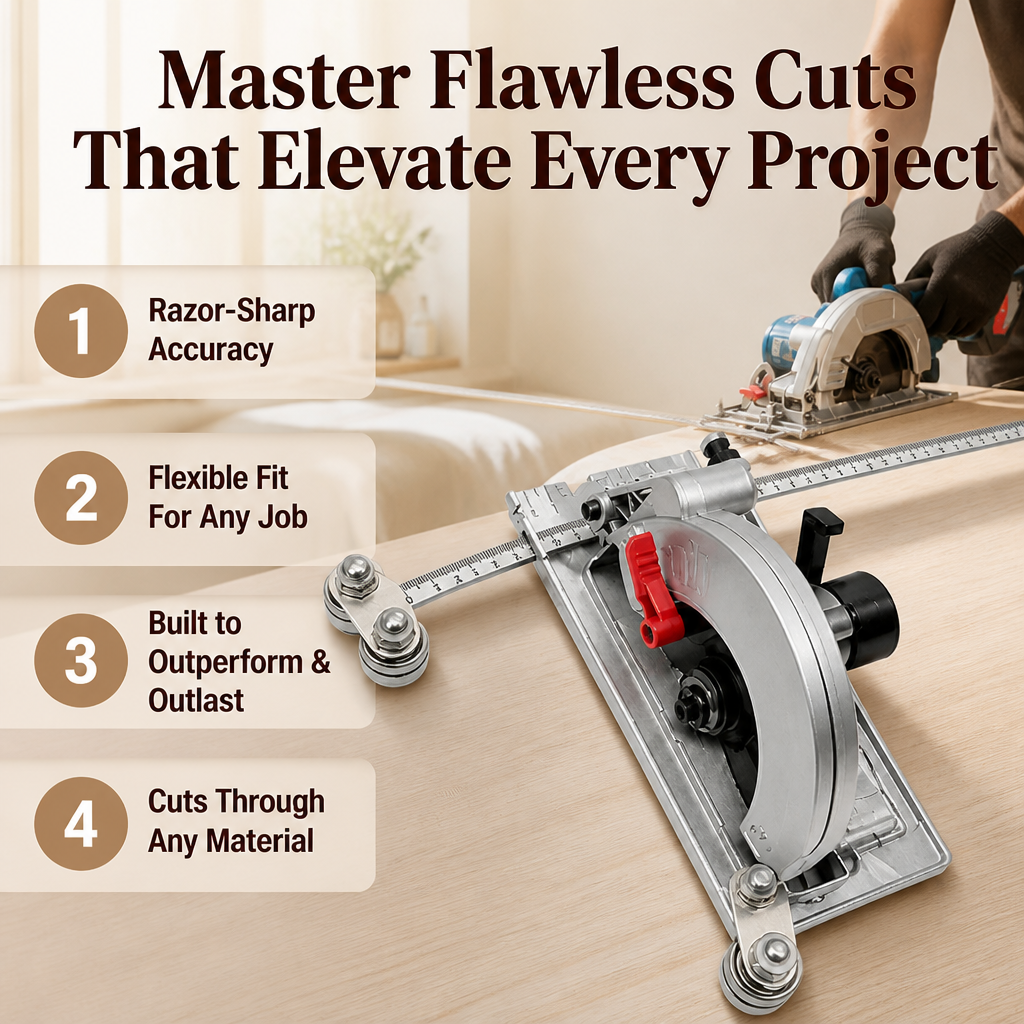 VeroCut™ Precision Guide — Master Flawless Cuts That Elevate Every Project
