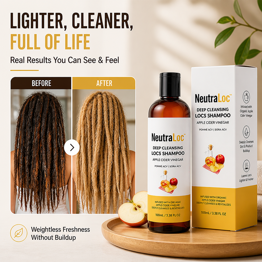 NeutraLoc™ — Unlock Weightless Freshness That Breathes New Life Into Your Dreadlocks