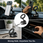 MagnetiHold™ — Drive Confidently with a Grip That Never Lets Go