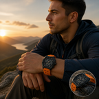 VeloQuartz™ — Own Every Second with Bold Dual-Time Precision