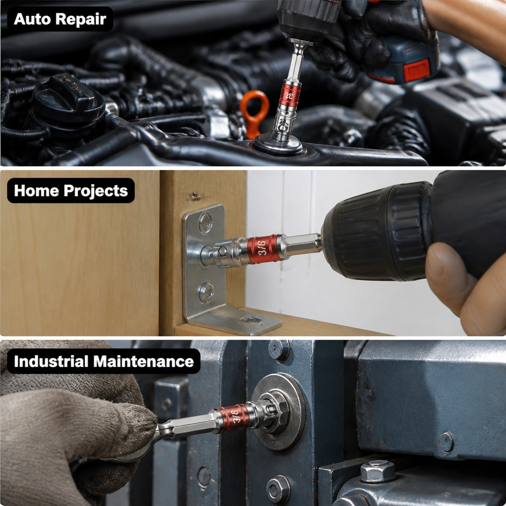 IronGrip™ Universal Socket — Conquer Every Stubborn Bolt with Effortless Power and Perfect Control