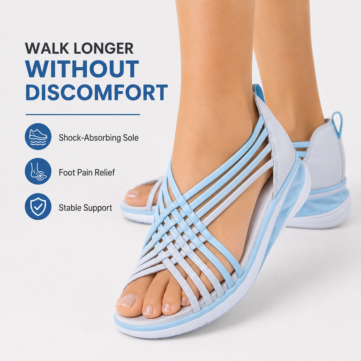 StridaStep™ — Instantly Soothe Foot Pain and Step Into All-Day Energy