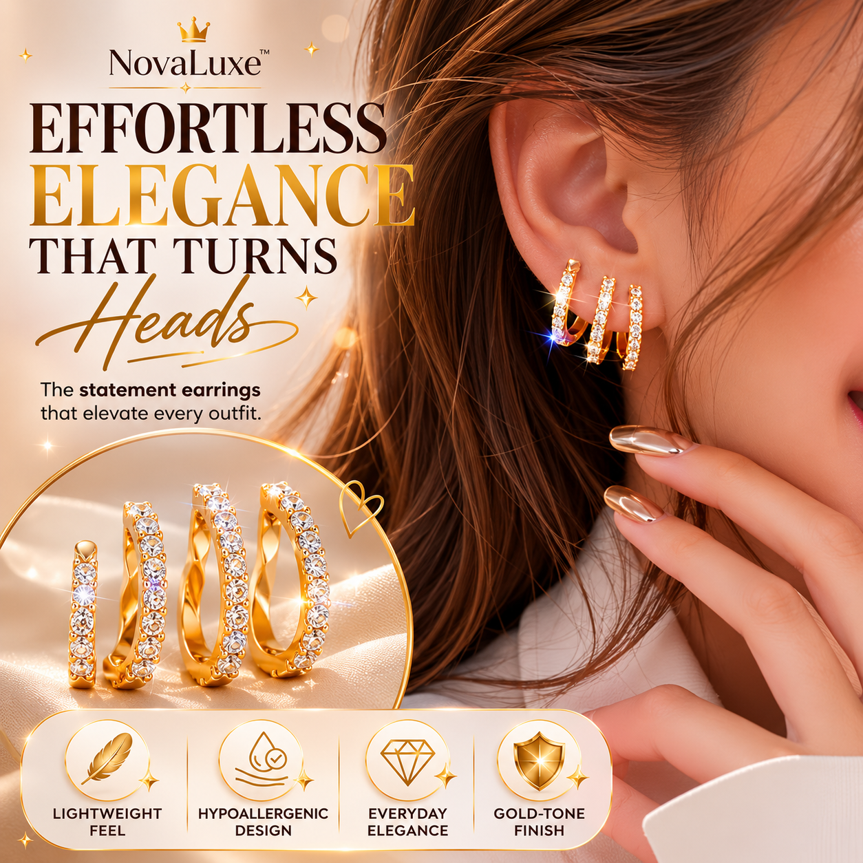 NovaLuxe™ — Effortless Elegance That Lights Up Every Room