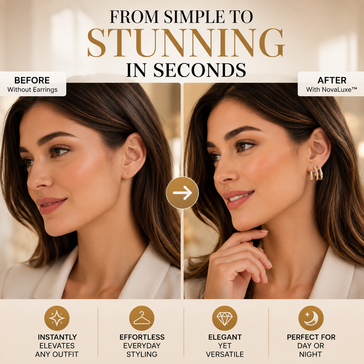 NovaLuxe™ — Effortless Elegance That Lights Up Every Room